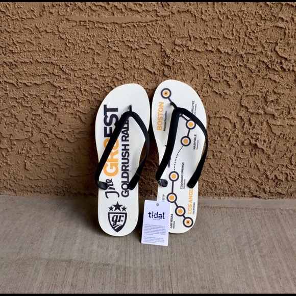 Tidal Sandals- Gold Rush Rally Edition - Picture 1 of 3